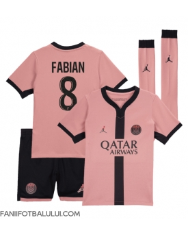 Paris Saint-Germain Fabian Ruiz #8 Echipament de Fotbal Replică 2024-25 Copii Treilea (+ Șorturi)